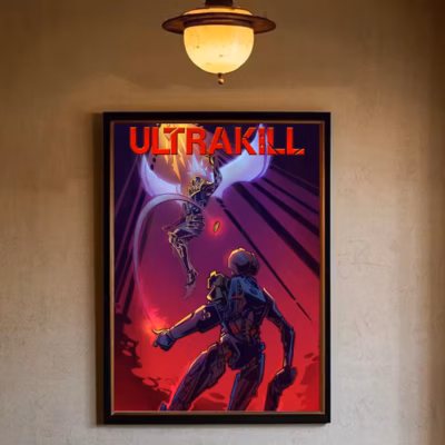 Ultrakill Gabriel Wall Art