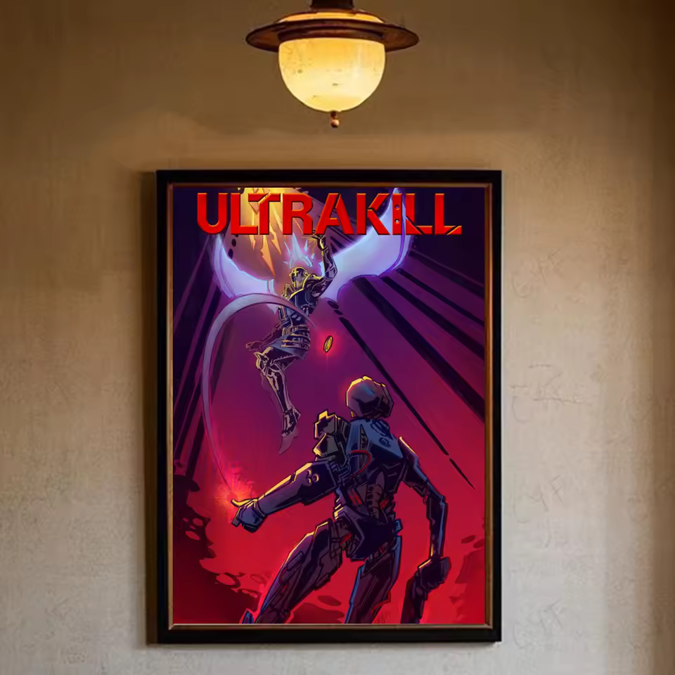 Ultrakill Gabriel Wall Art