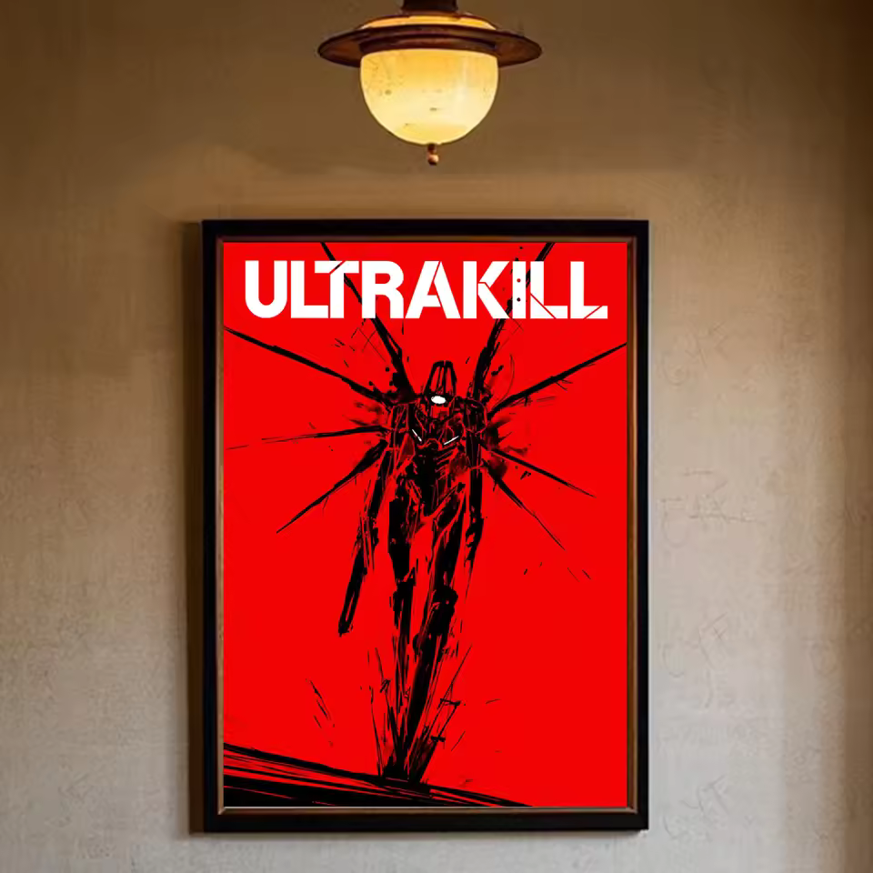 Ultrakill Supreme Machine Wall Art
