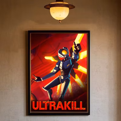 Ultrakill Violence Layer Wall Art