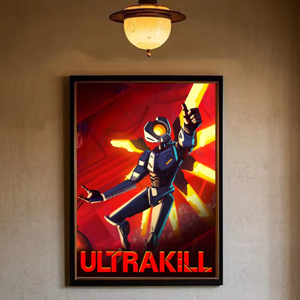 Ultrakill Violence Layer Wall Art