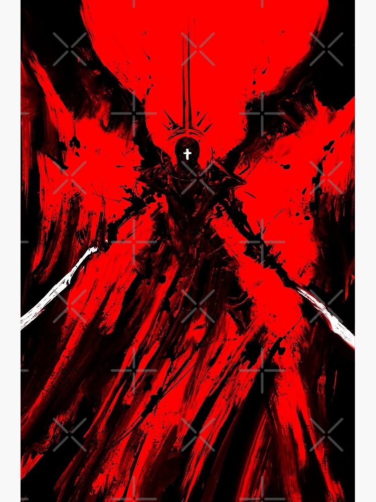 Gabriel Ultrakill Throw Pillow - Image 2