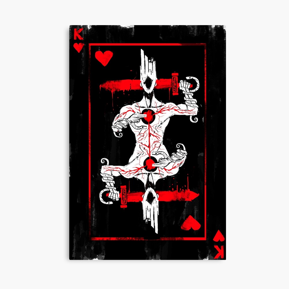 Ultrakill King Of Hearts Poster