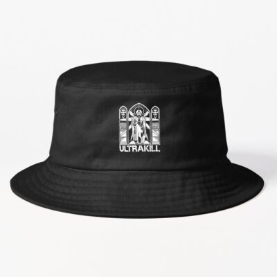Ultrakill White Edition Bucket Hat
