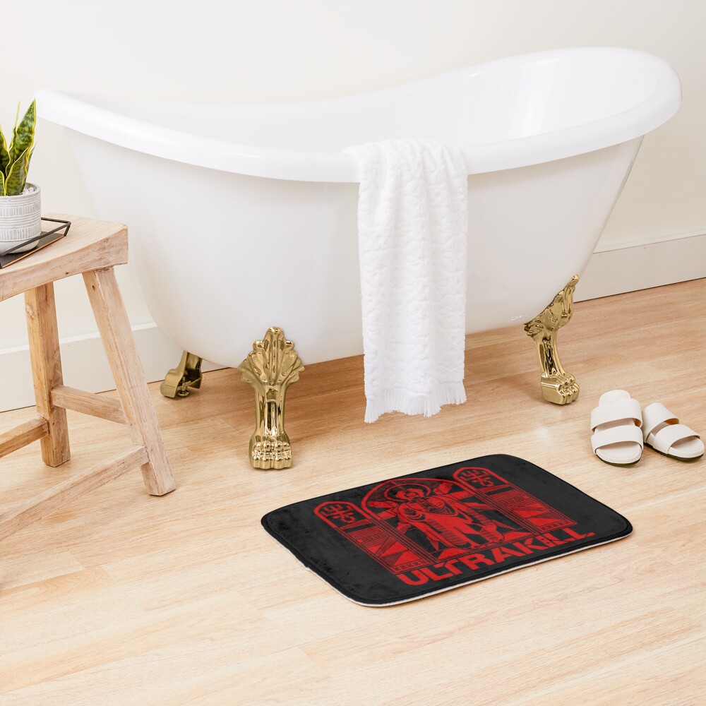 Ultrakill V2 Gabriel Ultrakill Bath Mat - Image 2