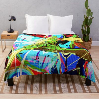 Ultrakill Aesthetic Throw Blanket