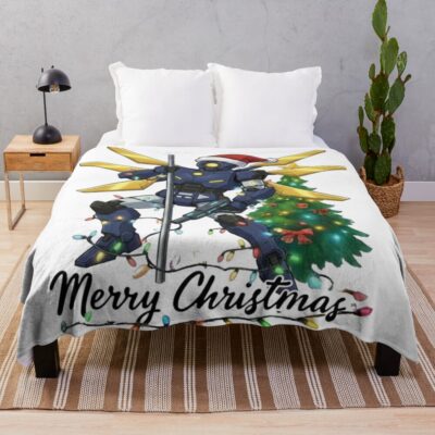 Christmas Ultrakill Throw Blanket