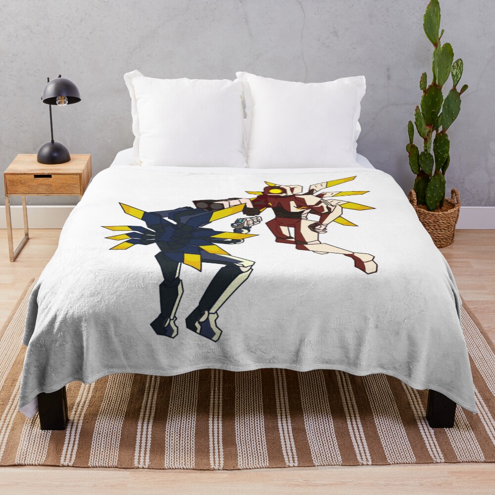 Ultrakill Vibrant Throw Blanket