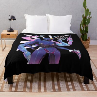 Ultrakill Artwork Throw Blanket