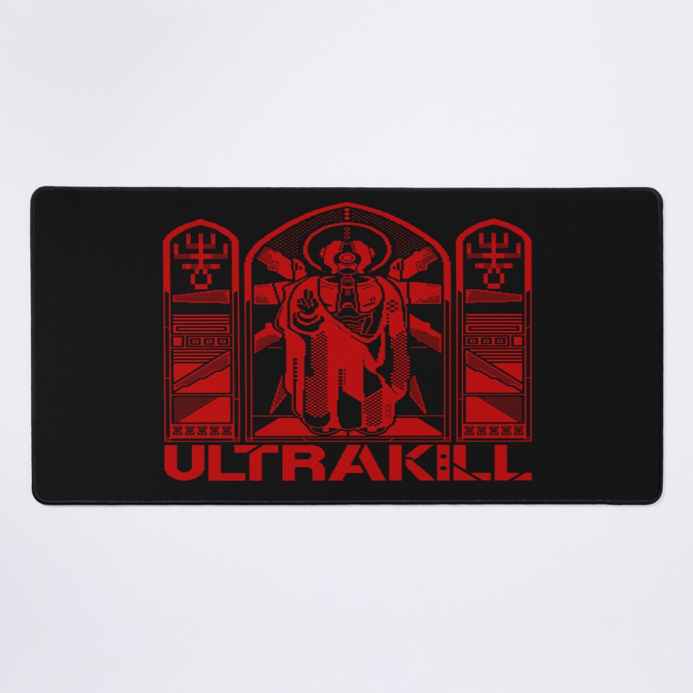 Ultrakill V2 Gabriel Ultrakill Mouse Pad
