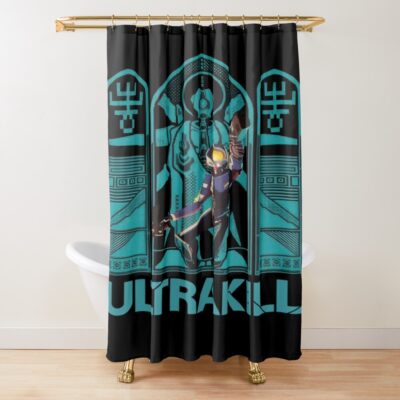 Ultrakill Retro Vintage Shower Curtain