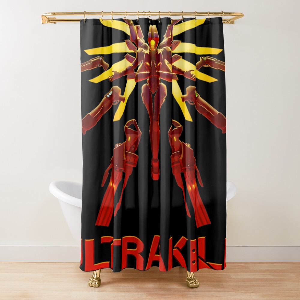 Ultrakill Stylish Shower Curtain