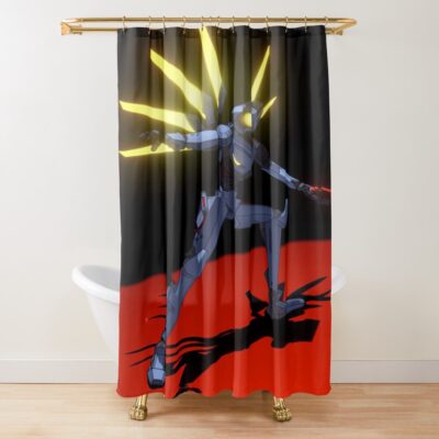 Ultrakill Elegant Shower Curtain