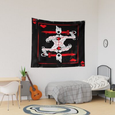 Ultrakill King Of Hearts Tapestry