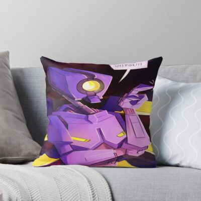 Ultrakill Vibrant Throw Pillow