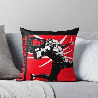 Ultrakill Modern Throw Pillow