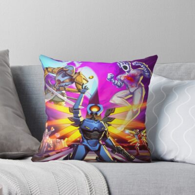 Ultrakill Vintage Throw Pillow