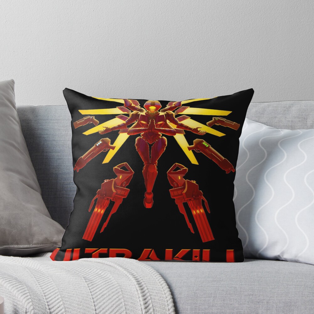 Ultrakill Stylish Throw Pillow